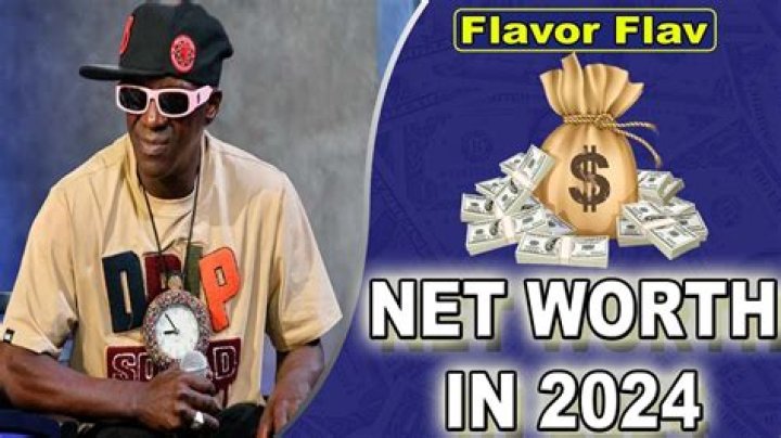 Flavor Flav’s Net Worth, How Much Flavor Flav Worth?