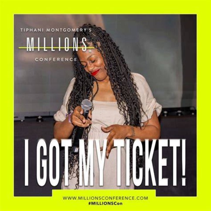 Tiphani Montgomery Entrepreneur Millions Conference LLC LinkedIn
